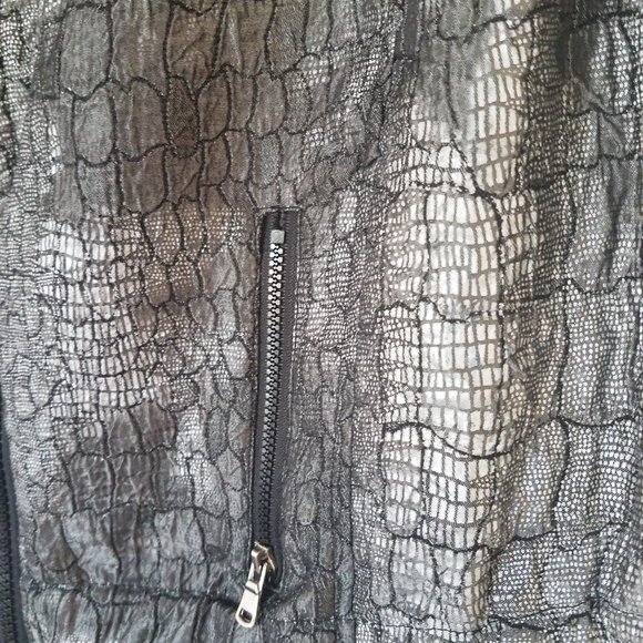 jacket/vest women silver and black size M - Picture 4 of 7